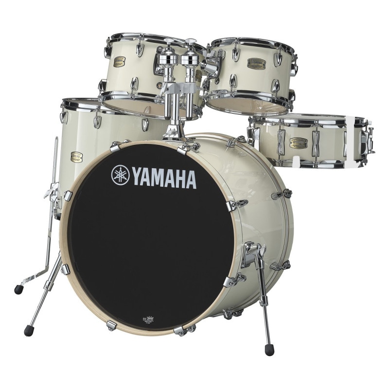 YAMAHA / SBP2F5 CLWクラシックホワイト ステージカスタム 5点シェルパック 22バスドラムセット【お取り寄せ商品】