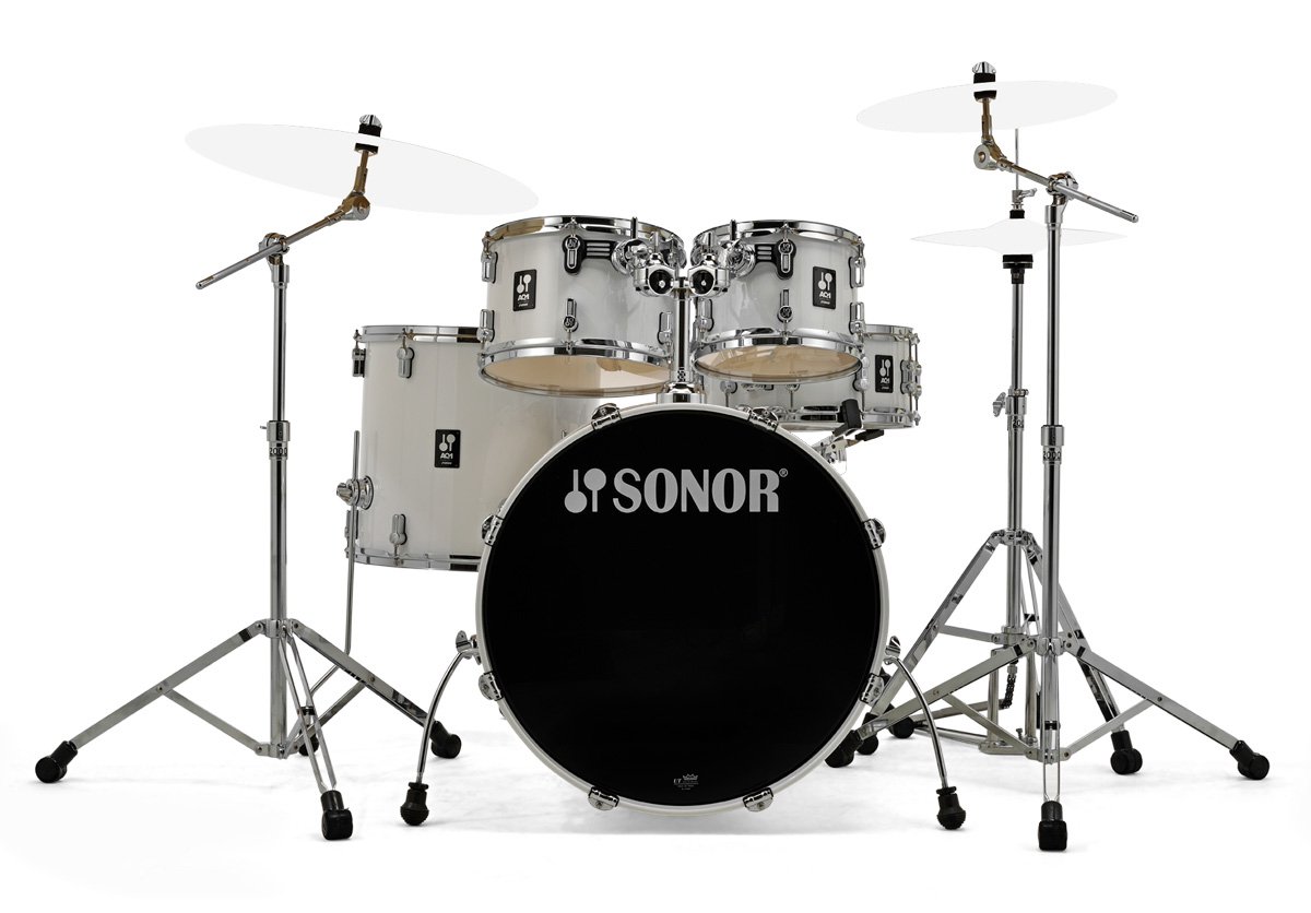 w*e様 ソナ−シグネチャーシリーズのバスドラム SONOR / SN-AQ1SG #PWピアノホワイト ソナー ドラムセット AQ1 Stage