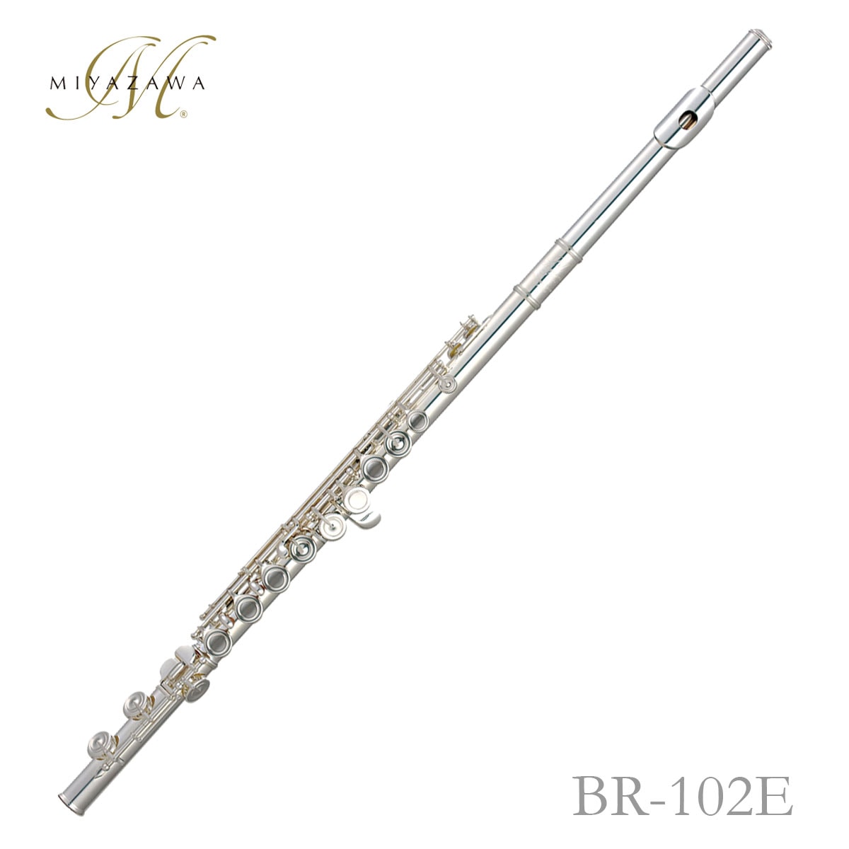 MIYAZAWA / 102E BR ミヤザワ フルート ブローガーシステム付き Eメカ