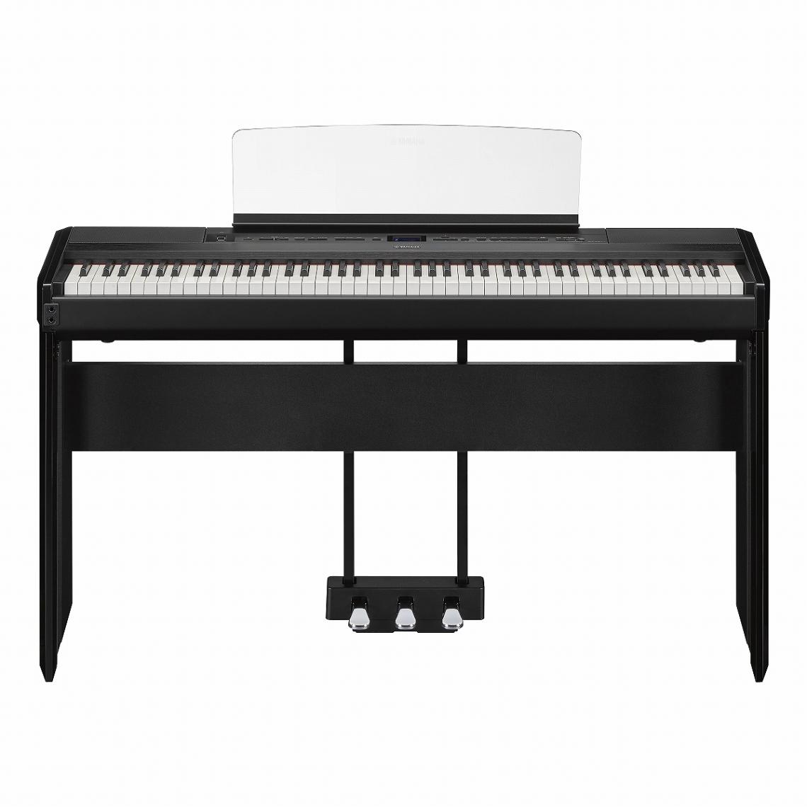 YAMAHA ヤマハ / P-525B [専用スタンド+ペダルユニット ヘッドホン(HPH
