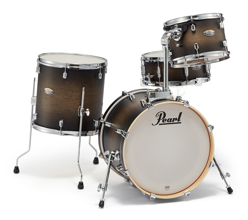 ハッピードラム　（メーカー、アケボノ） Pearl / DMP984P/C 262-Satin Black Burst パール DECADE Maple BOP