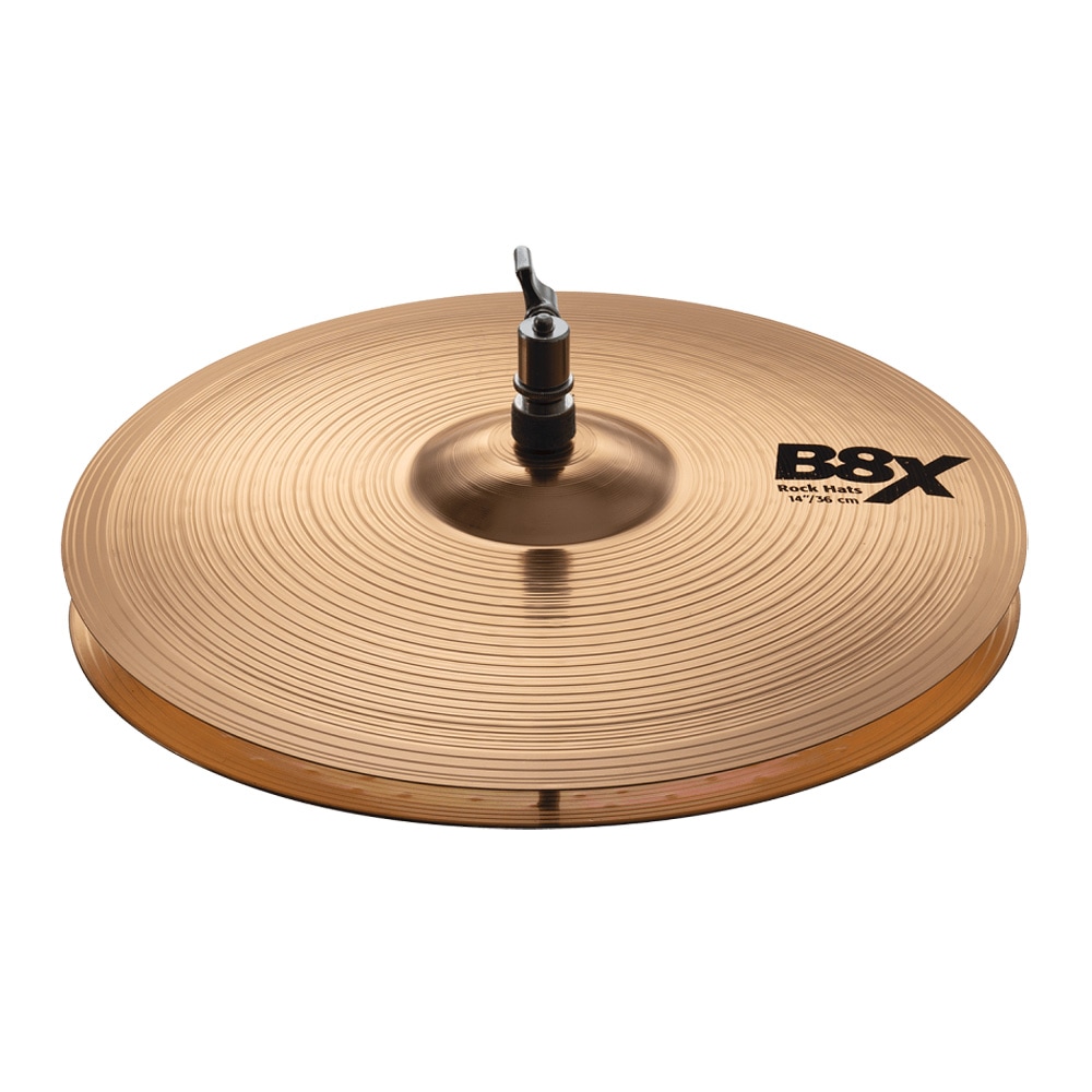SABIAN / B8X-14TRH + B8X-VRH B8X ROCK HATS 14インチ ハイハット