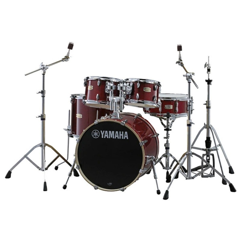 YAMAHA / SBP0F5 CRクランベリーレッド 20BDドラムシェルセットとHW780ハードウェアセット【お取り寄せ商品】