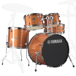 YAMAHA / RDP0F5 ORGオレンジグリッター ライディーン ドラム シェルセット 20BD【お取り寄せ商品】