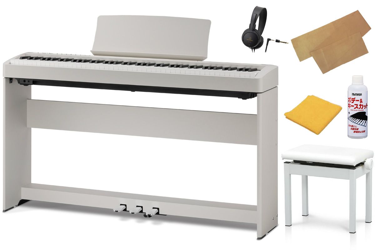 KAWAI L1 デジタルピアノ 本体と付属品 全国組立設置無料】KAWAI カワイ / ES120LG ライトグレー【純正