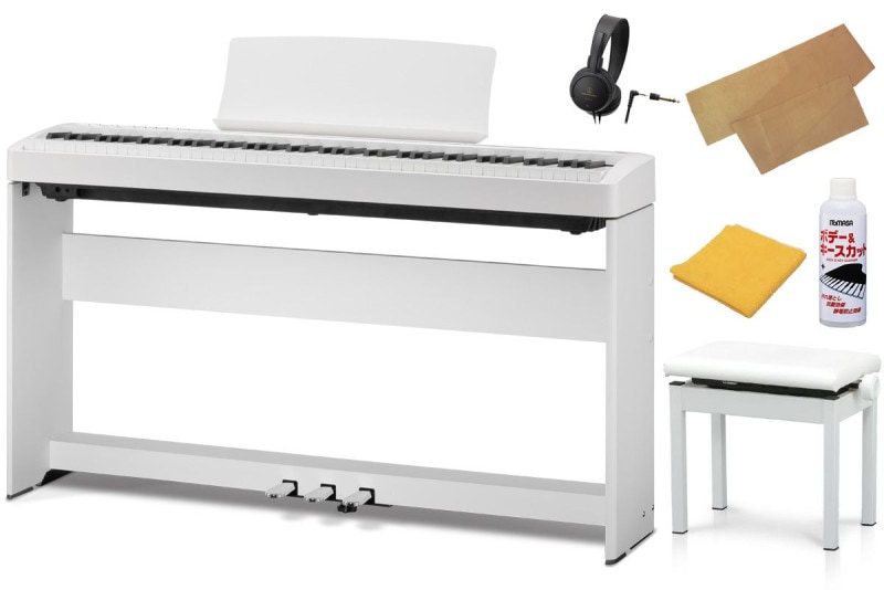 全国組立設置無料】KAWAI カワイ / ES120W ホワイト【純正オプション