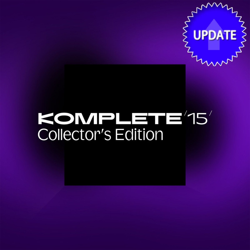 Native Instruments / Komplete 15 Collectors Edition Update DL【メール納品 代引不可】