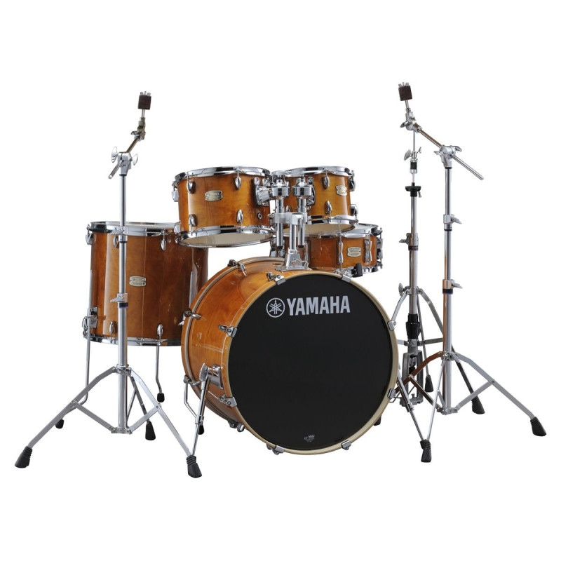 YAMAHA / SBP2F5 HAハニーアンバー 22BDドラムシェルセットとHW780