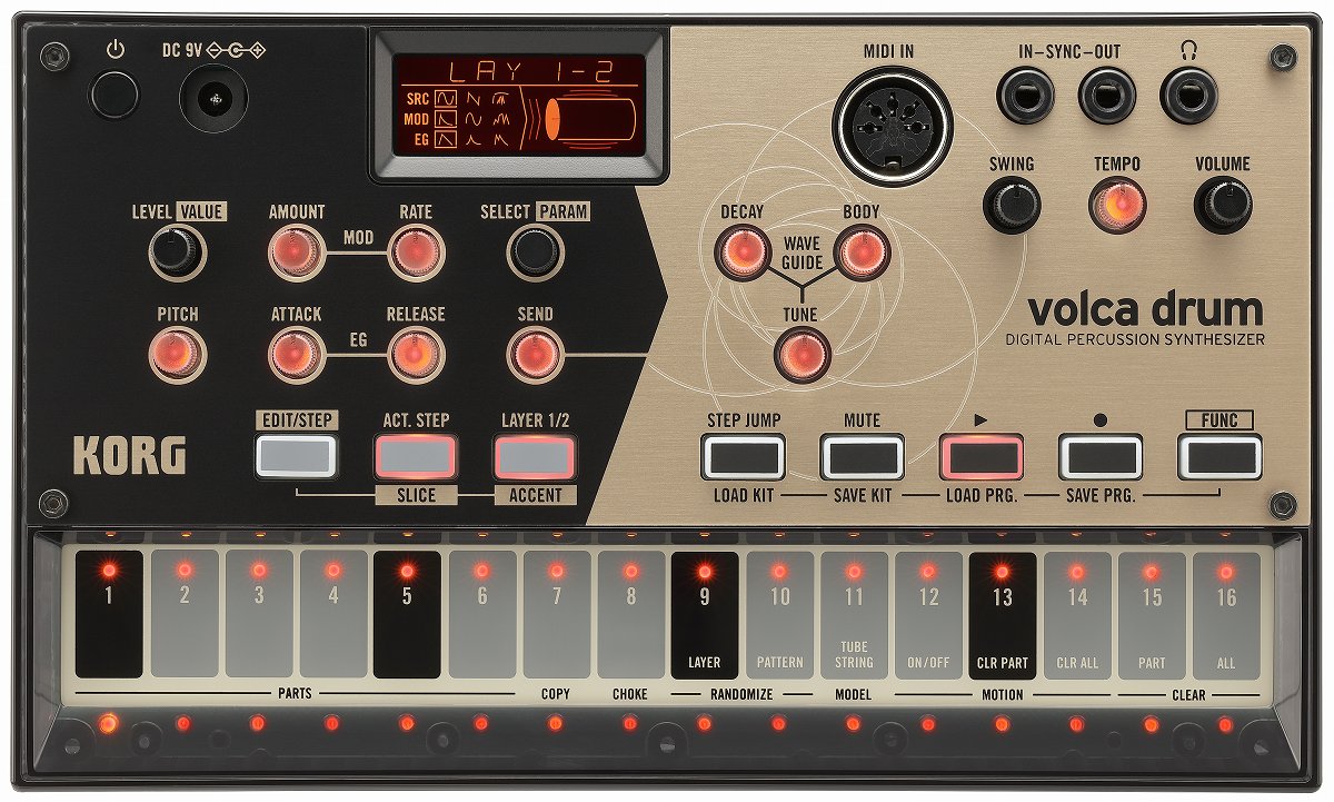 KORG コルグ / volca drum【ACアダプターセット！】リズム・マシン