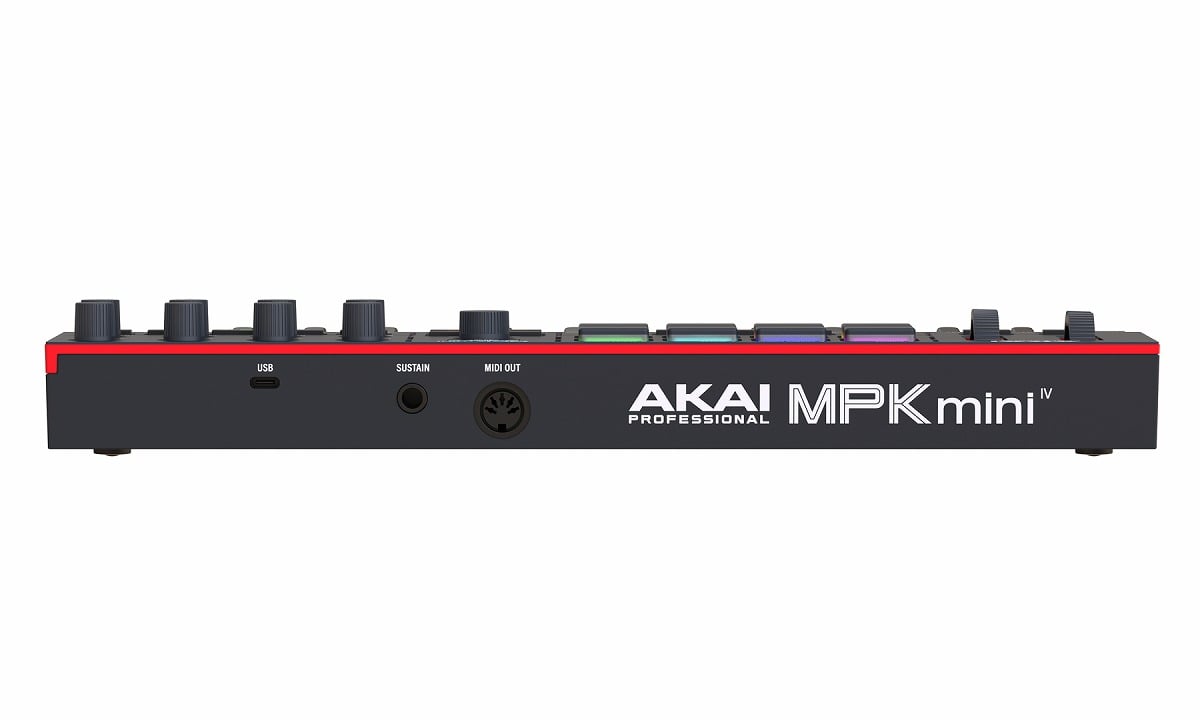 Akai Professional / MPK Mini IV BLACK MIDIコントローラー | MIDI