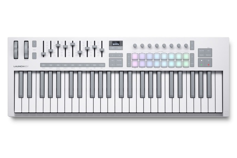 Novation ノベーション / Launchkey 49 MK4 White 49鍵フルサイズ