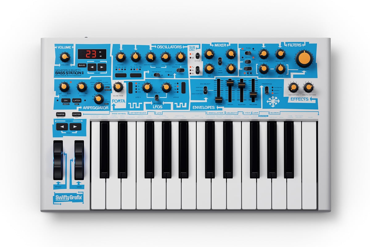 Novation ノベーション / Bass Station II Swifty Edition パラ