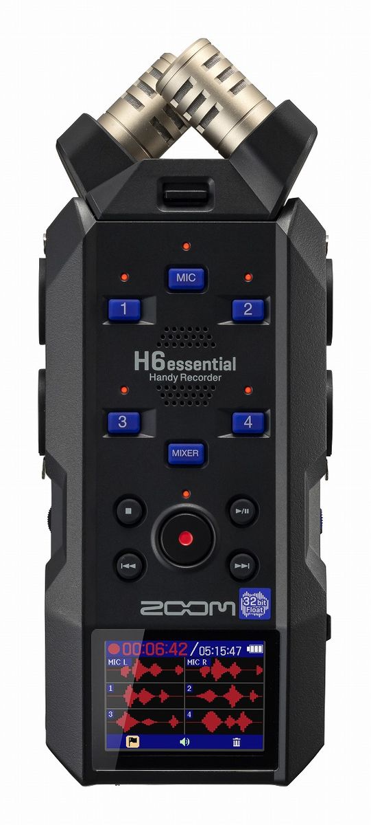 ZOOM ズーム / H6essential Handy Recorder《PCH-6 プレゼント