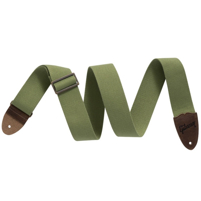 Gibson / ASCNVS-GRN The Canvas (Green) ギブソン ストラップ