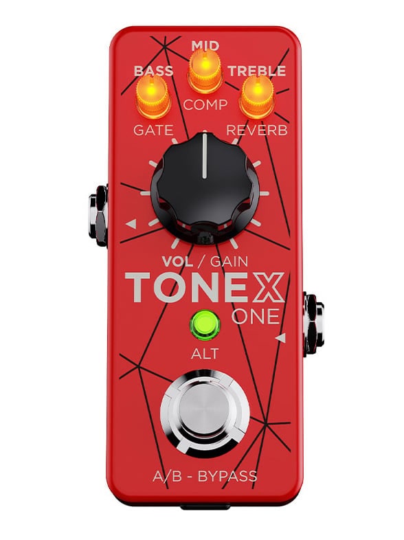【数量限定モデル】IK Multimedia / TONEX One Brown Sound Red Limited Edition トーンエックス・ワン 【国内正規品】