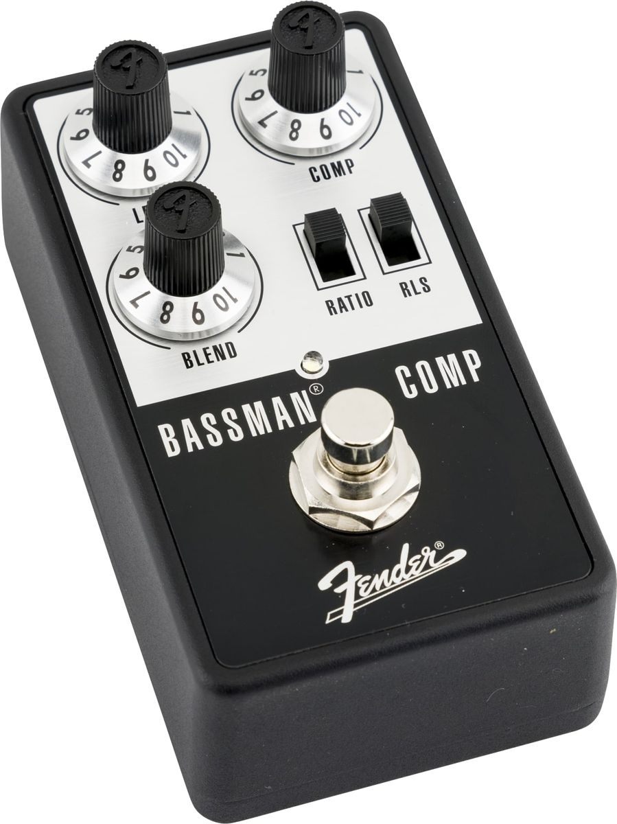 Fender BASSMAN コンプレッサー Bassmanペダルシリーズ/ベースに特化したプロフェッショナル