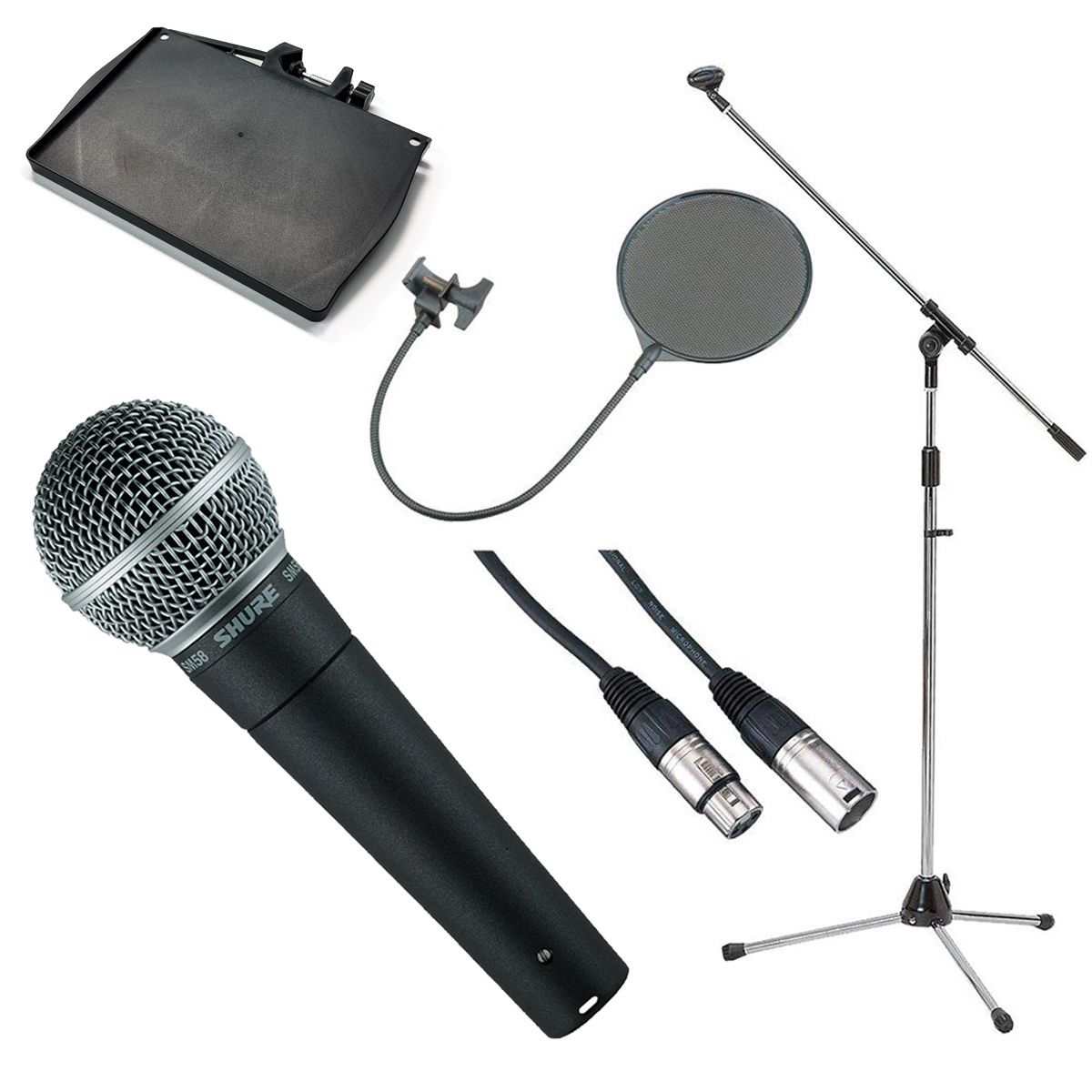 SHURE シュア ダイナミックマイク SM58-LCE : ON/OFFスイッチなし 単一