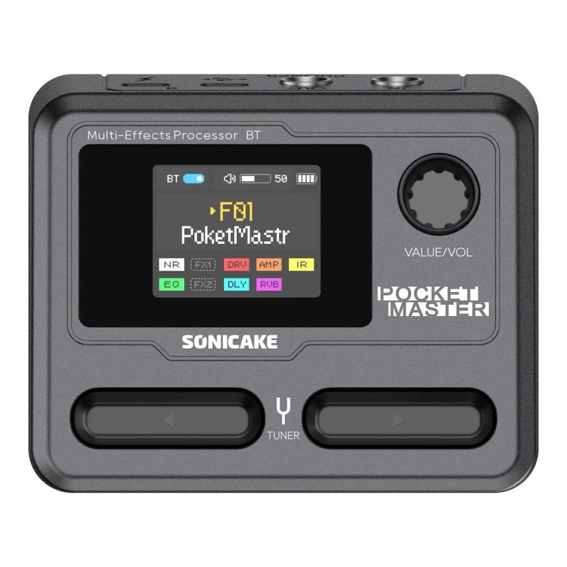 Sonicake / Pocket Master BK ブラック ポケットマスター マルチエフェクター ソニケーキ 【国内正規品】