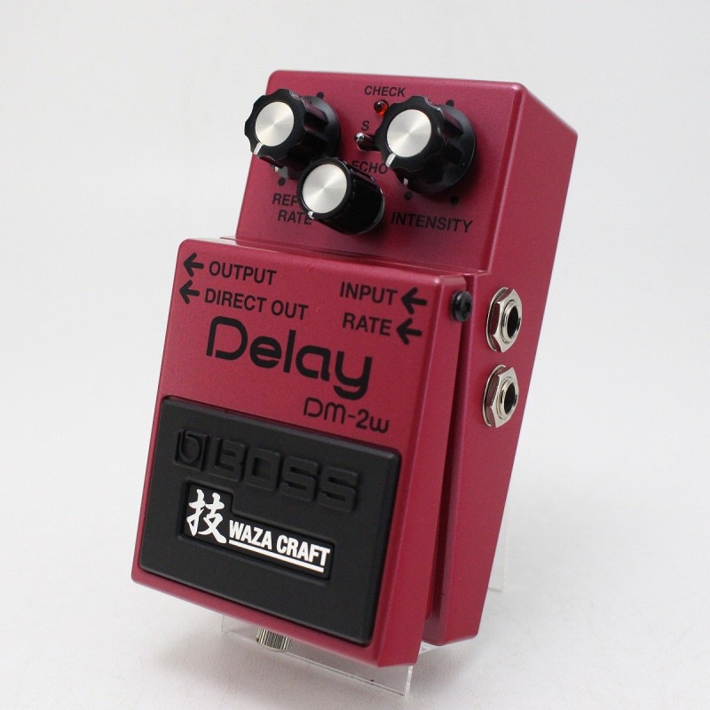 BOSS DM-2W Delay Waza Craft 美品　送料込 BOSS 【再生品】 DM-2W(J) Delay WAZA CRAFTシリーズ MADE IN JAPAN