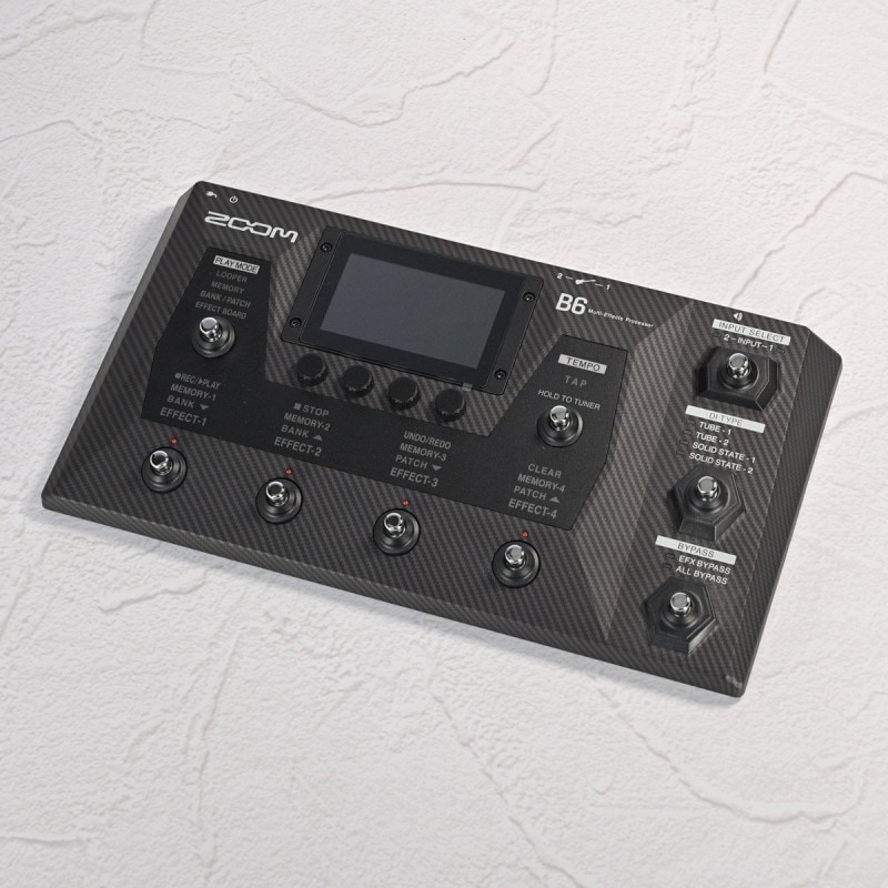 無償オンラインユーザー登録で安心の3年間製品保証】ZOOM / B6 Multi