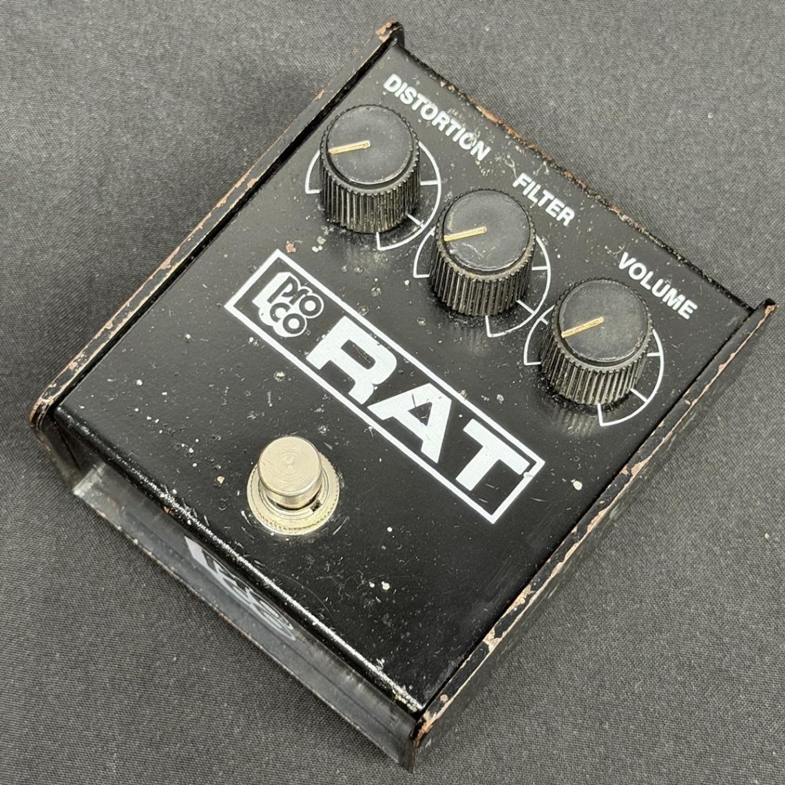 中古 送料無料 86年製 proco RAT black face ビンテージ ラット PROCO RAT 86年製 プロコ ラット Black Face ProCo RAT Black Face