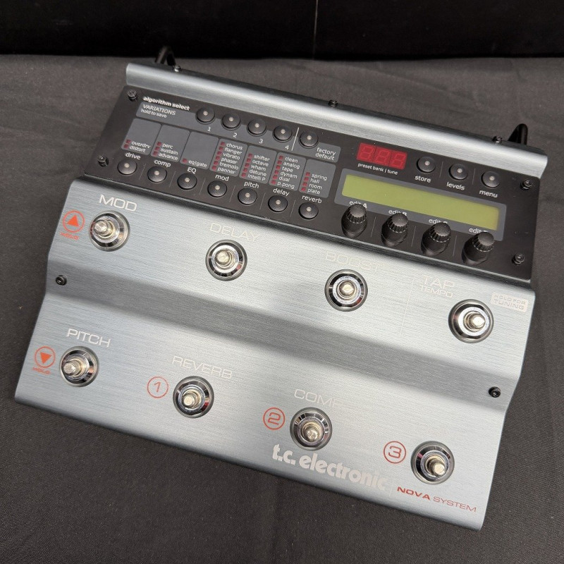 tc electronic NOVA SYSTEMマルチエフェクター 中古】TC ELECTRONIC / Nova System 【新宿店】 | フロアタイプ