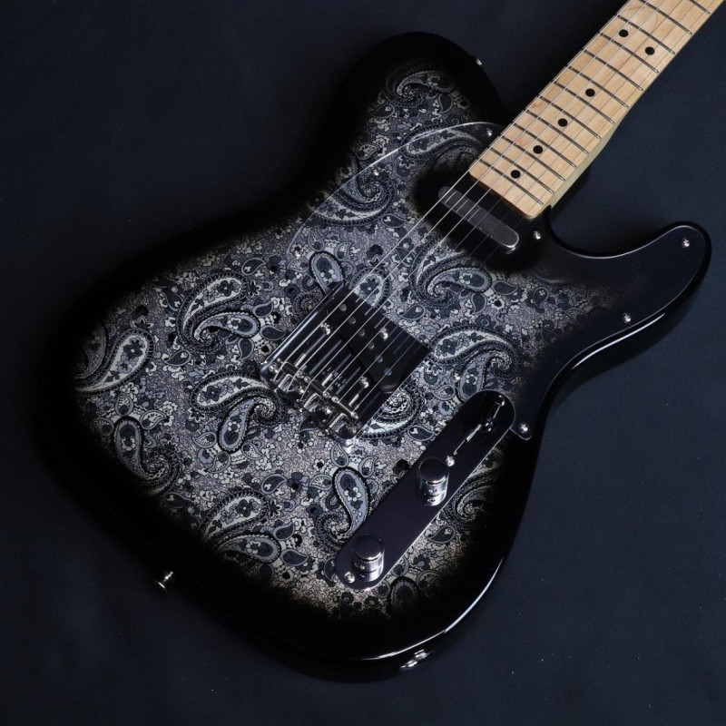 [特典付き]Fender / Made in Japan Limited Telecaster Maple Fingerboard Black Paisley [限定モデル]【S/N:JD25025262】【3.35kg】【横浜店】
