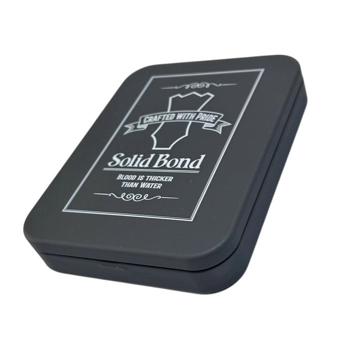 Solid Bond / SQ-CASE-LOGO スクエア型 缶ケース