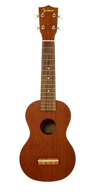 ウクレレ　famous FS-1G ソプラノ　マホガニーボディ Famous / FS-1G 【ギアペグ/マホガニーBODY】 ソプラノ ウクレレ