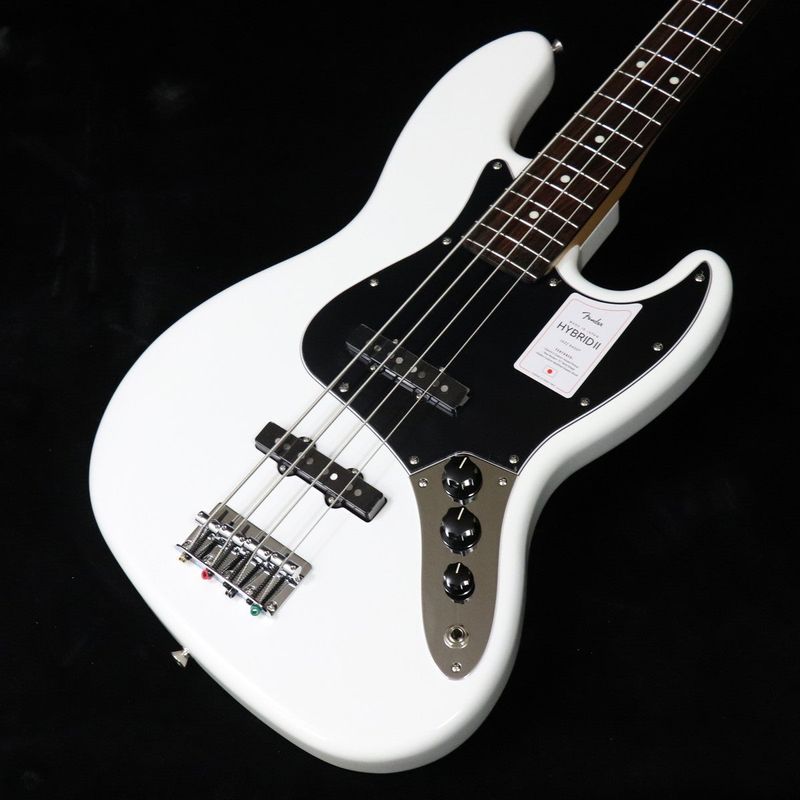 Fender / Made in Japan Hybrid II Jazz Bass Rosewood Fingerboard Arctic White 【長期在庫アウトレットセール】 【梅田店】