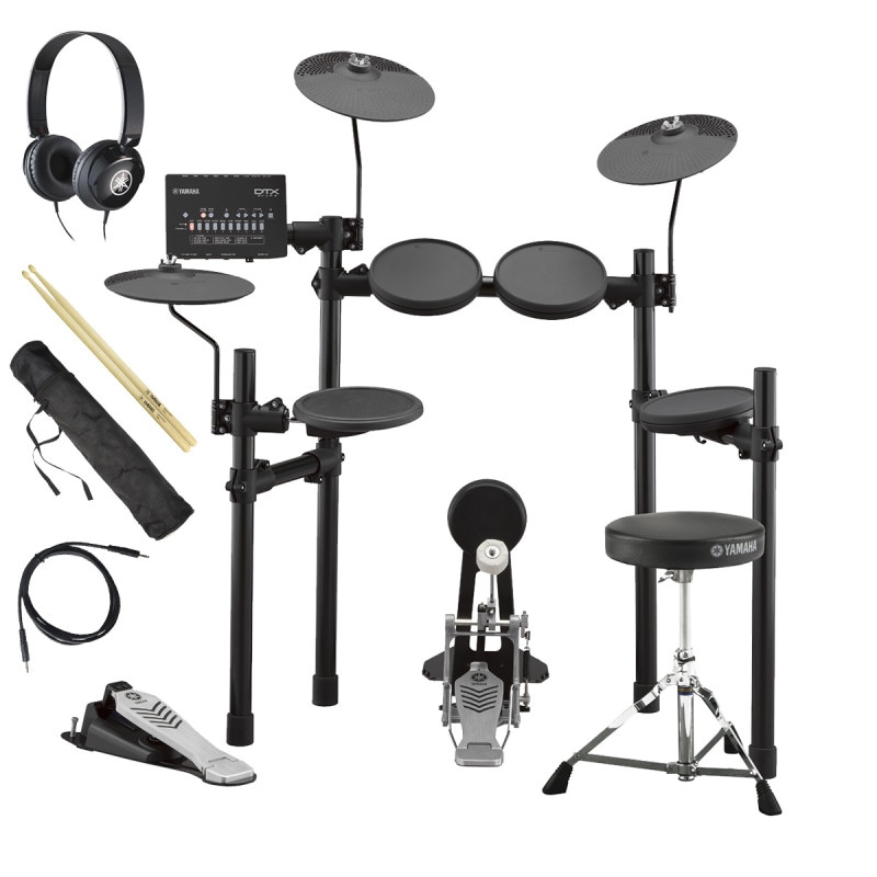 YAMAHA / DTX452KS 電子ドラム ヤマハ純正ヘッドホンとスティックセット