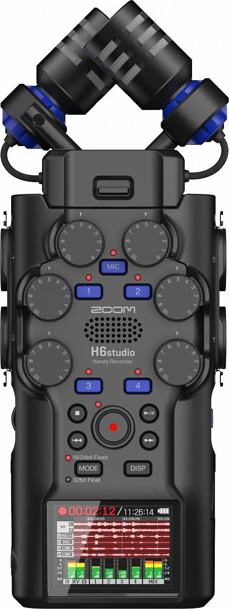 ZOOM ズーム / H6studio Handy Recorder | モバイルレコーダー
