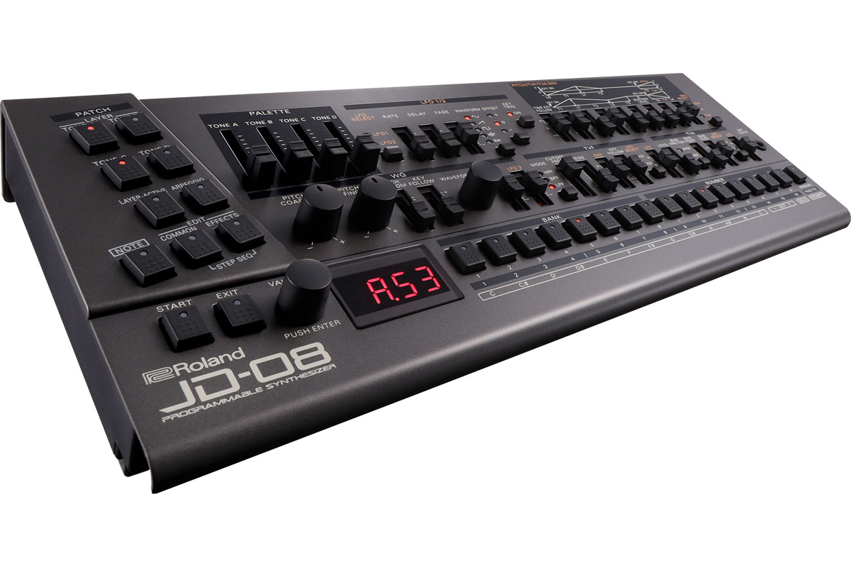 ローランド 25年の歩み ローランド株式会社 シンセサイザー Roland ローランド / JD-08 Boutique【K-25m+オプションセット