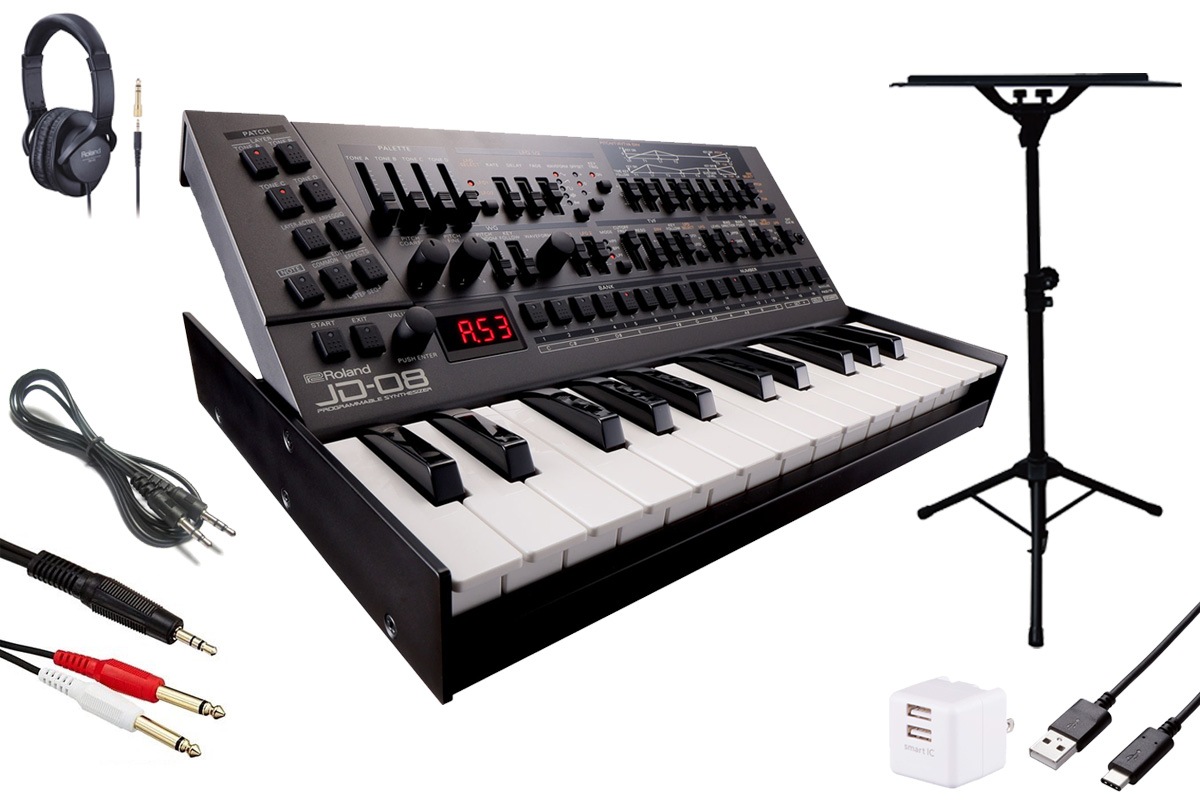Roland ローランド / JD-08 Boutique [K-25m+スタンドセット！] Sound