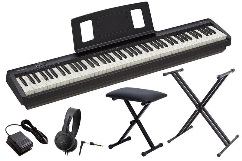 Roland ローランド / FP-10-BK【X型スタンド・キーボードベンチ