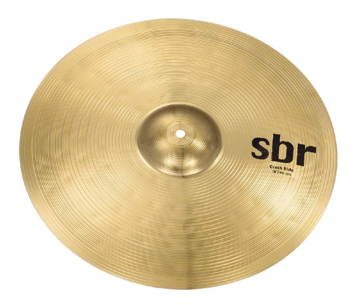 SABIAN / SBR-18CR 18インチ (46cm) クラッシュ ライド シンバル CRASH