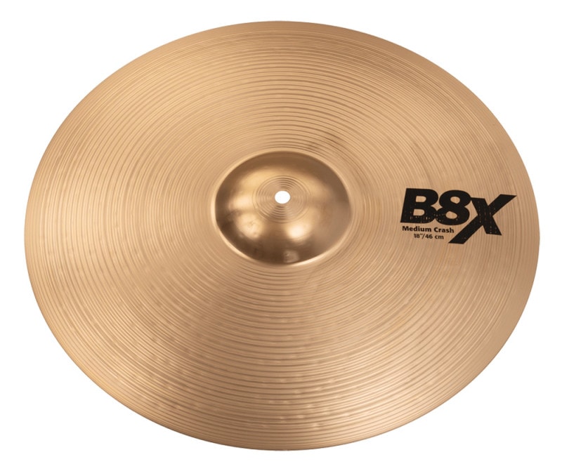 SABIAN / B8X-18MC セイビアン B8X MEDIUM CRASH 18インチ クラッシュ シンバル【お取り寄せ商品】
