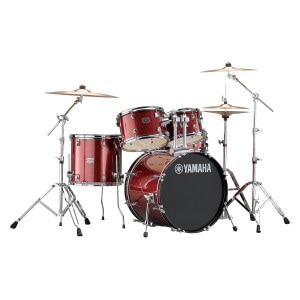 YAMAHA / RDP0F5STD BGGバーガンディーグリッター ライディーン ドラムセット ジルジャンシンバル付きフルセット 20BD コンパクトサイズ【お取り寄せ商品】