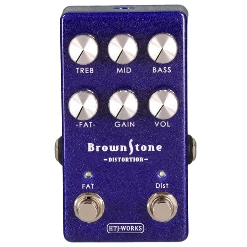 HTJ-WORKS / BrownStone Distortion Blue Metallic ディストーション