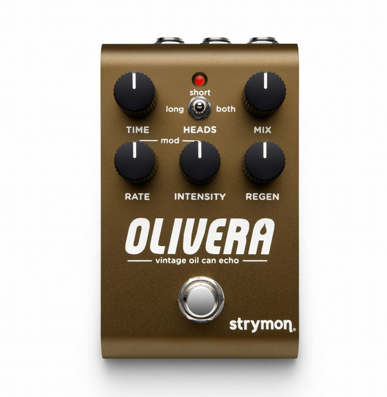【新製品】 Strymon / OLIVERA ビンテージ・オイル缶 エコー【数量限定でACアダプタープレゼント！】