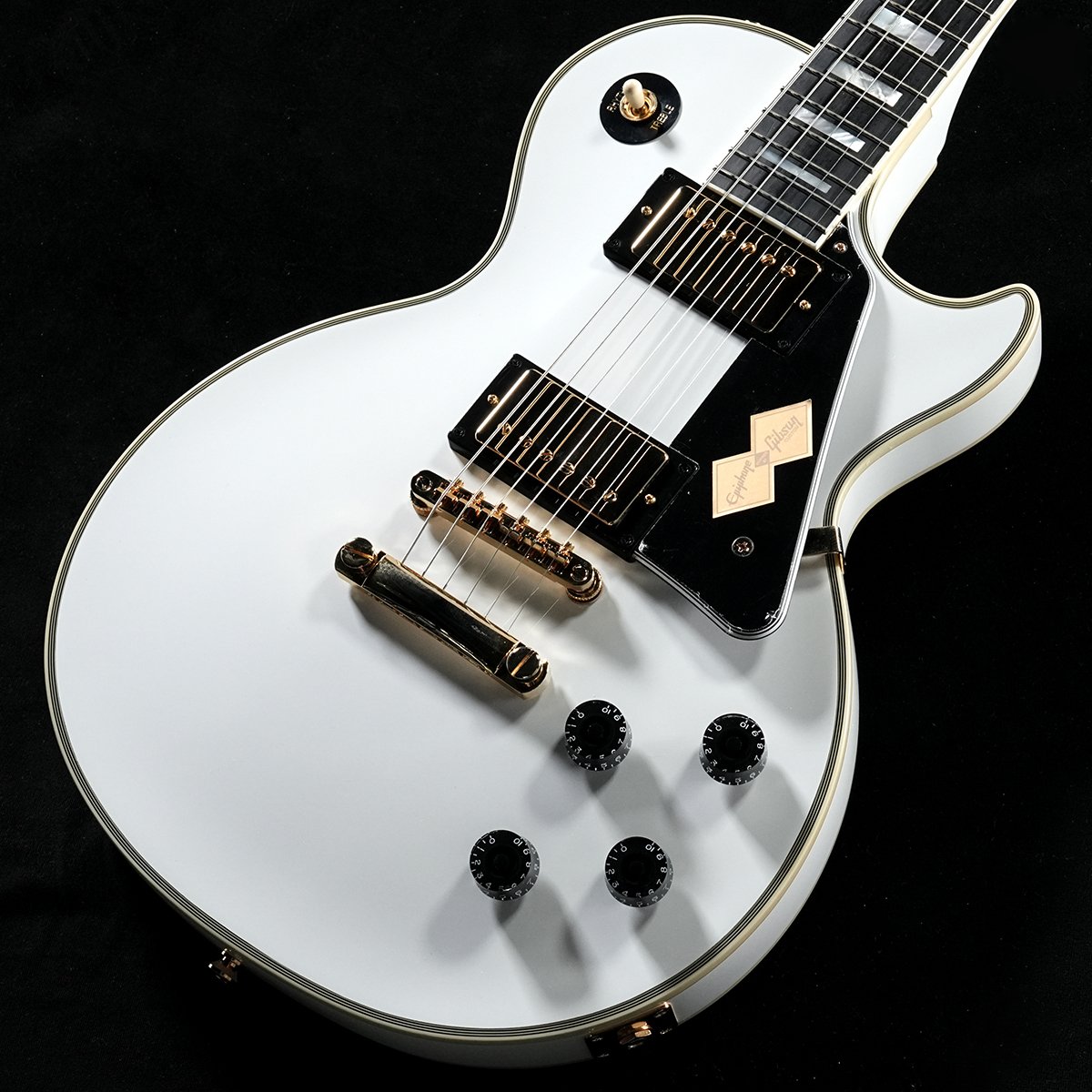 Epiphone / Inspired by Gibson Custom Les Paul Custom Alpine White