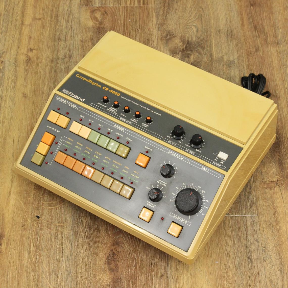 レア ローランド CR-5000 リズムマシン Roland ビンテージ 中古】 Roland / CR-5000 COMPURHYTHM 【VINTAGE】 【キーボードマート