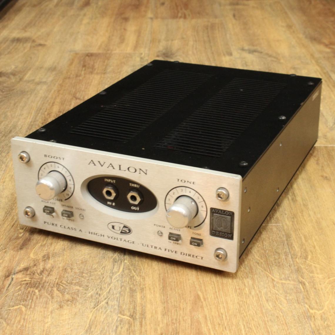 【希少、動作品】AVALON DESIGN U5 楽天市場】【中古】 AVALON DESIGN U5 BLACK プリアンプ DI アヴァロン