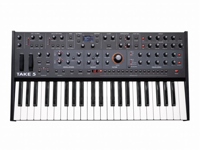 Sequential シーケンシャル / TAKE5 Portable and Powerful 5-voice Poly Synth