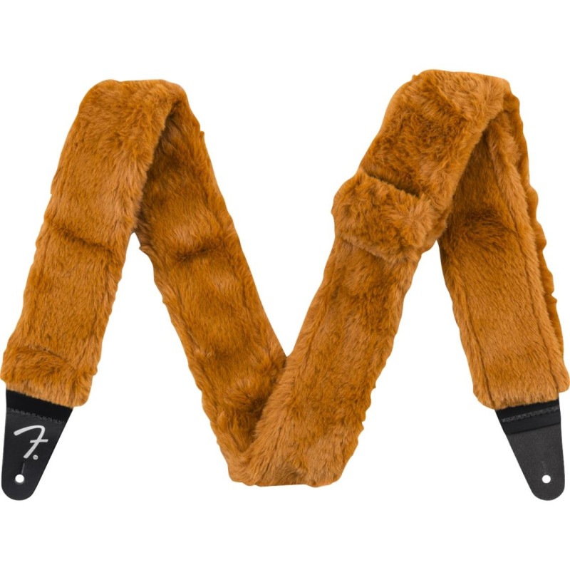 Fender / Poodle Plush Strap Rust フェンダー [ギターストラップ]
