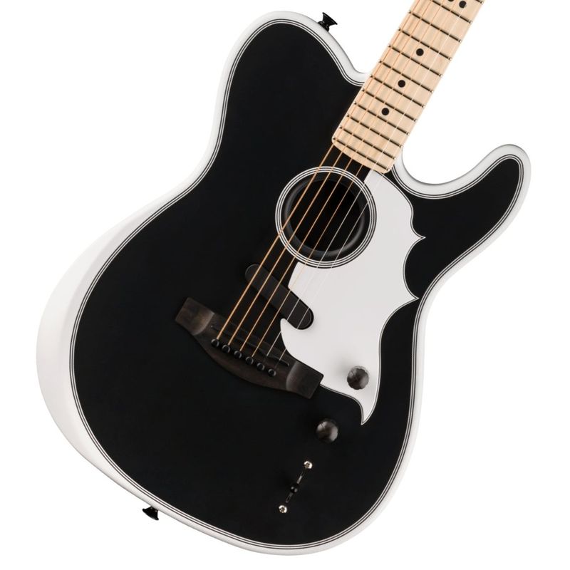 ⭕️商談中⭕️Lスーパーブラックジャック【簡易ユニット他⭐️送料無料！】 Fender / LTD Jack White Triplesonic Acoustasonic Telecaster Satin