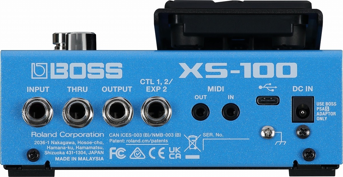 新製品】BOSS / XS-100 Poly Shifter ピッチシフター ボス XS100