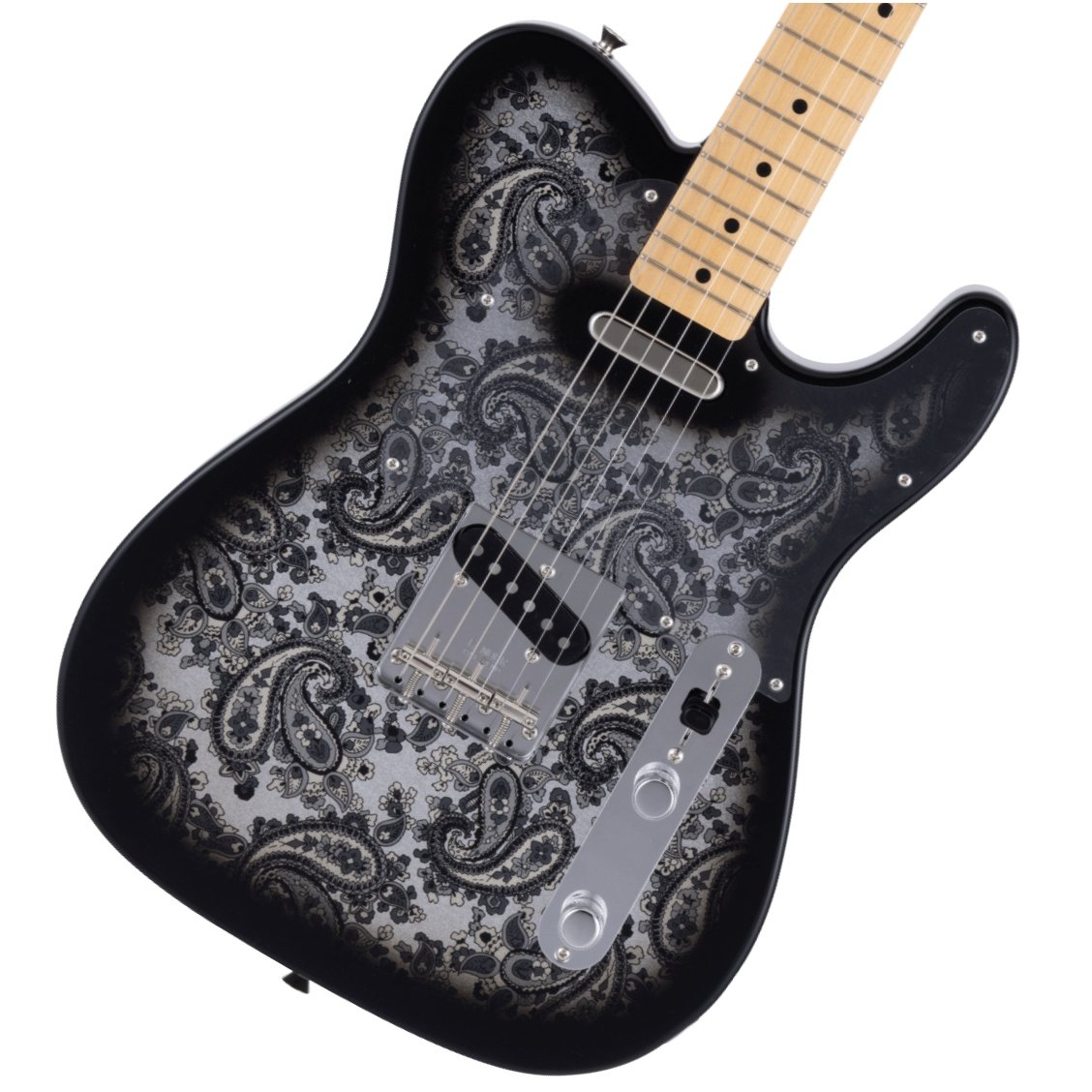 Fender / Made in Japan Limited Telecaster Maple Fingerboard Black Paisley フェンダー [限定モデル]【横浜店】