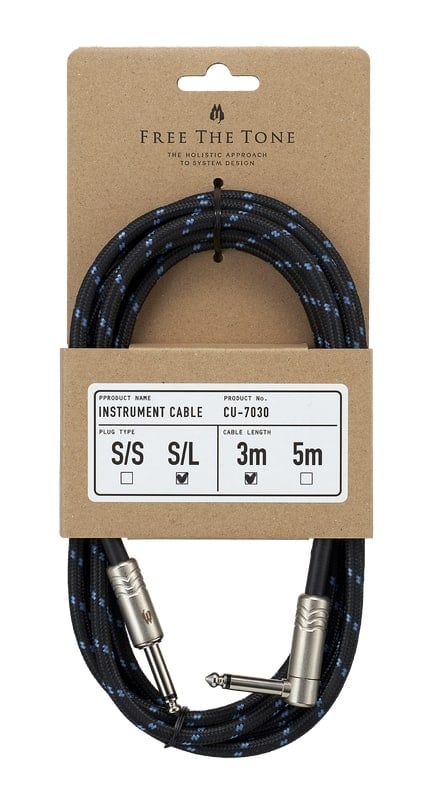 Free The Tone / CU-7030 3m S/L INSTRUMENT CABLE 3メートル ギター