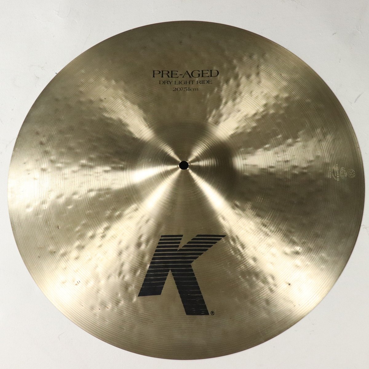 嵐のCD15枚 中古】ZILDJIAN / K.ZILDJIAN 20 PRE-AGED DRY LIGHT RIDE 20